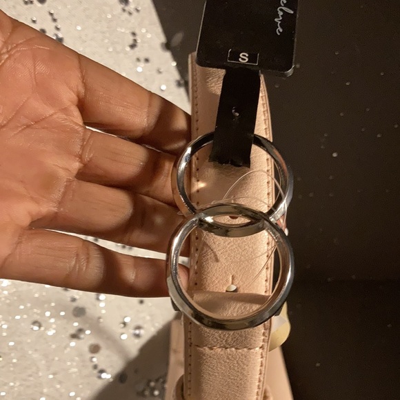 True love pouch belt with silver buckle - Picture 3 of 4